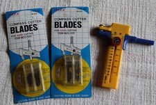 DAFA Compass Cutter (Kreisschneider) incl. 30 Klingen und 6 Bleistiftminen – NEU