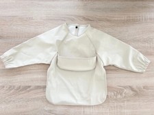 Kleinkind Kinder Lätzchen Wasserdicht Langarm Ärmellätzchen 3-5 Jahre