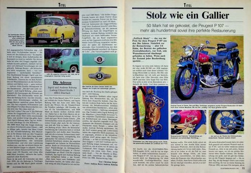 Oldtimer praxis 1300 peugeot - 1300),