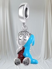 Snoopy charm Woodstock Anhänger Peanuts 925 Silber kette charms Linus Van Pelt