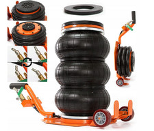Luftkissen Wagenheber 3,5T Pneumatikheber Kurz Gummi PKW SUV Werkstatt 41Cm