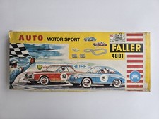 Faller AMS 4001 Auto Rennbahn 60er Jahre Komplettset  mit viel Zubehör