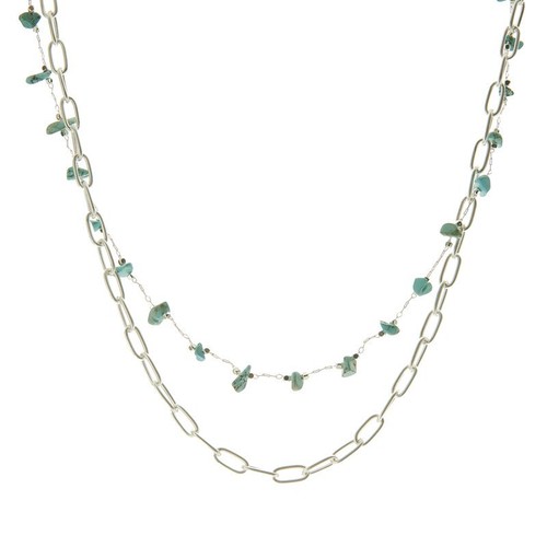 Halskette kette biba 41cm - halskette,