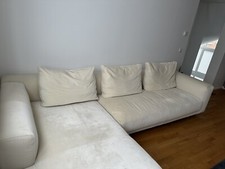 Schönes eck Sofa in weiß 