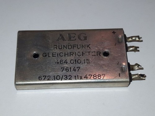 Aeg rundfunk gleichrichter - aeg, rundfunk-gleichrichter