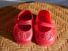 alte Puppenschuhe um 1950 *