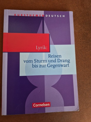 Kursthemen deutsch lyrik - kursthemen,