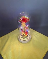Galaxie bunte Rose Kristall