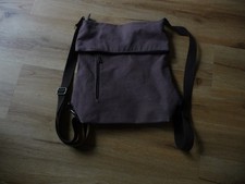 Oris Segeltuch Rucksack/als Umhängetasche wandelbar aubergine hell