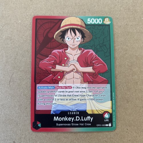 Monkey luffy one piece - monkey, d