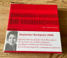 CD Hör Inga Busch - Kath. Hacker : Habenichtse 4 Disc (306 min) DAV AUDIO cbbox