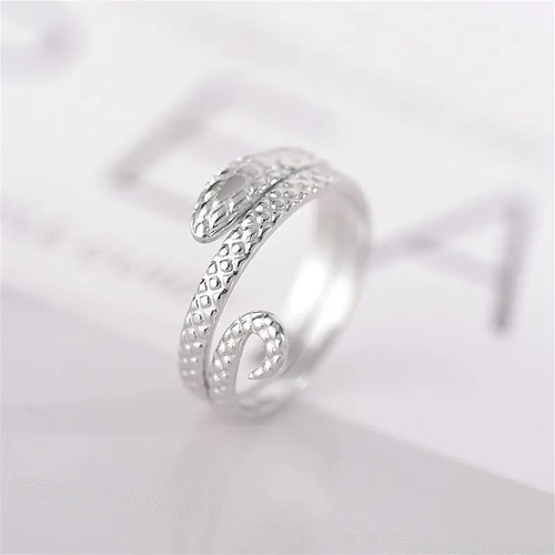 Schlange damen ring - schlange,
