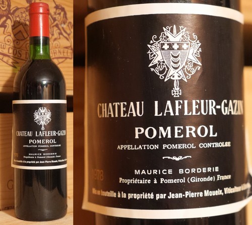 1978er chateau lafleur gazin - chateau,
