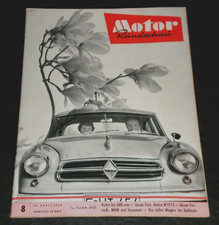 Motor Rundschau 08/59 Test