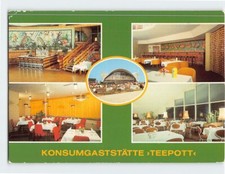 Postcard Teepott Warnemünde