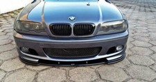 Cup Spoilerlippe Front Ansatz V.1 passend für BMW 3er E46 M Paket COUPE schwarz 