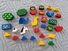 Lego Duplo Figuren Tiere Konvolut alt Retro Bunt Vintage 