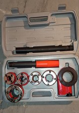 Schneidkluppensatz Rohrschneider Satz 6tlg. Schneidkluppe Gewindeschneider Set