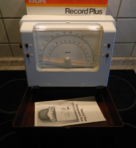 Krups record plus küchenwaage - record,