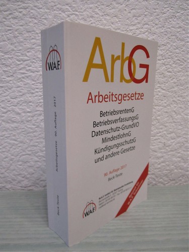 Arbg arbeitsgesetze auflage - arbeitsgesetze, 90