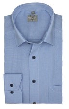 MARVELiS Hemd Karo Blau-Weiß