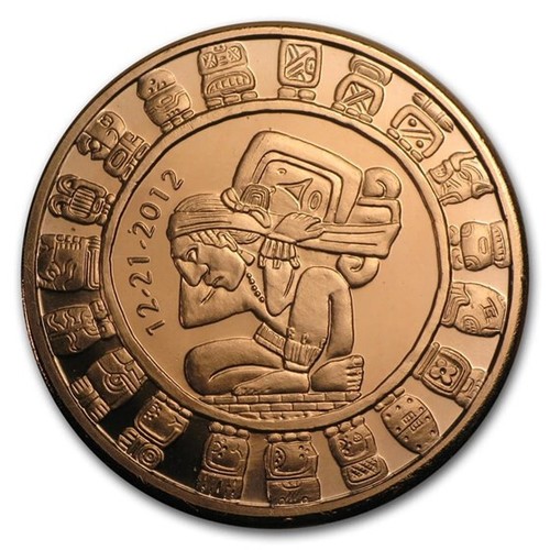 Kupfermünze 999 1000 maya - 999/1000, @