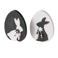Stk ostereier schwarz weiss - stk,