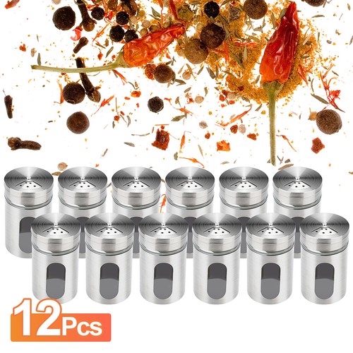 12x gewürzstreuer gläser - 12x,
