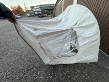 Persenning Kuchenbude Verdeck mit Gestänge 1 Bogen