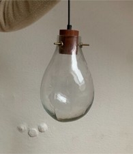 Lampe / Wohnzimmerlampe / Flurlicht / Esszimmer Glas Form eine großen Glühbirne