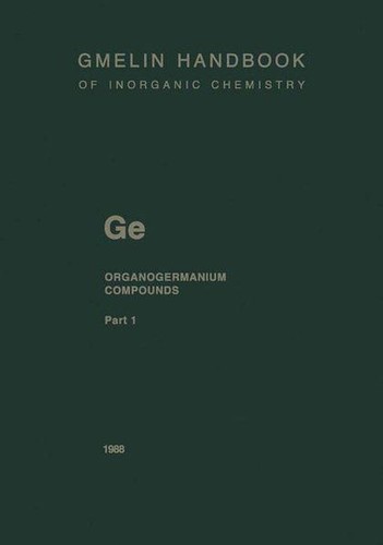 Gmelin handbook inorganic - of,