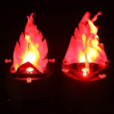 2 Stück LED Fake Flammenlicht