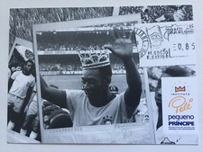 Pele signiert Karte Pequeno
