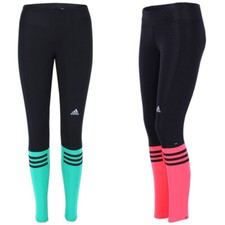 adidas Damen Laufhose Leggings Hose Tight Long Running Fitness Sporthose schwarz