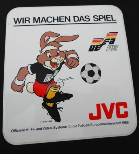 Werbe aufkleber jvc berni - werbe-aufkleber,