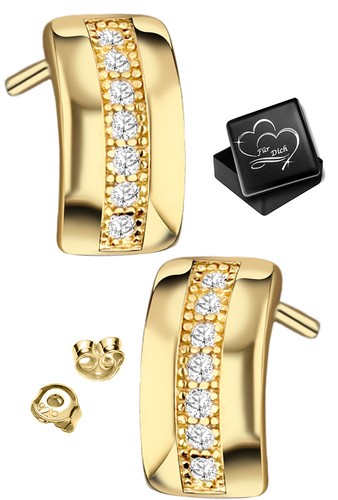 Ohrringe 925 silber gold - ohrringe,