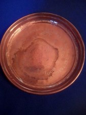 Kupfer Teller/Schale/Tablett