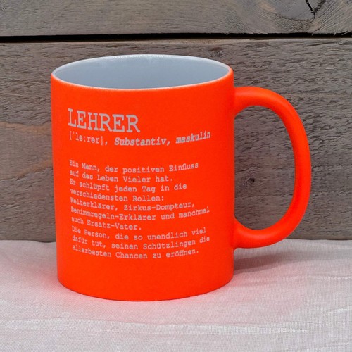 Keramiktasse lehrer - keramiktasse,