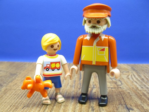 Opa großvater mit enkel - großvater,