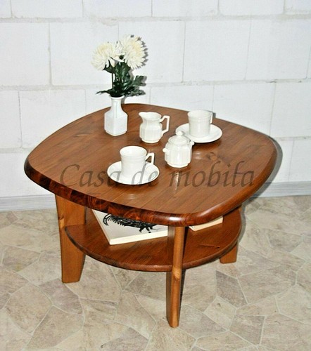 Massivholz couchtisch 74x74 - massivholz,