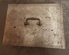 Alte Geldkassette Stahl 30 x