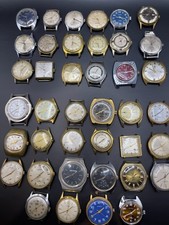 40x alte Uhr  Uhrensammlung VINTAGE Armbanduhr MECHANISCH AUTOMATIC Handaufzug