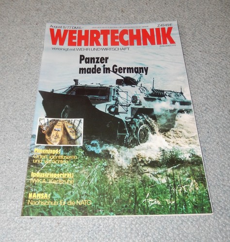 Wehrtechnik 77 - , 8/77