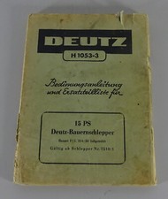 Teilekatalog Deutz