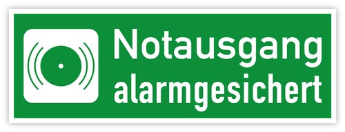 Aufkleber rettungsweg - aufkleber,