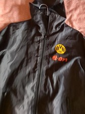 Borussia Dortmund. Regen Jacke. Schwarz. Bundesliga. BVB. Gr. M. 