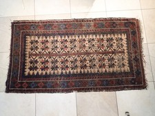 N19 Antiker Alter Sammler Teppich Afghan Belutsch Nomad Kelim Baluch Afghanistan