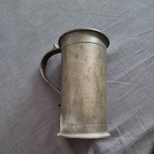 Antiker G.A. Roeders Soltau Zinn Krug Maßkrug 1 L Reichszinn Dt. Reich gepunzt