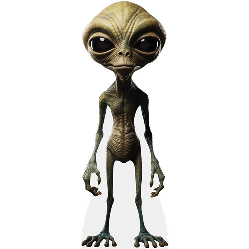Alien pappaufsteller - (seven),