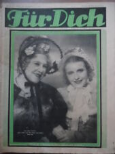 FÜR DICH 19 - 1934/35 Vobachs Unterhaltungsblatt >Die Liebe und die Eisenbahn<